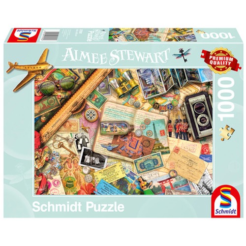 PQ Puzzle 1000 el. AIMEE STEWART Wspomnienia z podróży