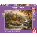 PQ Puzzle 1000 el. BLEND COTA Dom na lato
