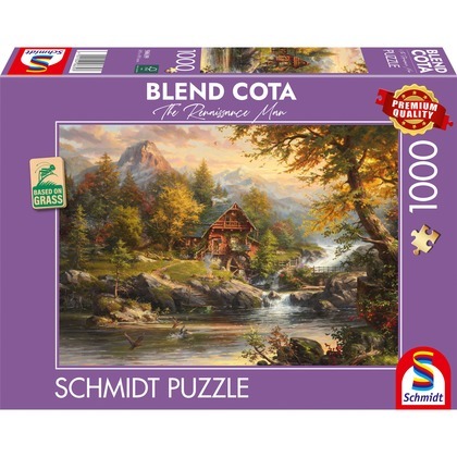 PQ Puzzle 1000 el. BLEND COTA Dom na lato