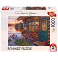 PQ Puzzle 1000 el. DARREL BUSH Domek nad jeziorem