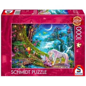 PQ Puzzle 1000 el. Jednorożec i wróżka