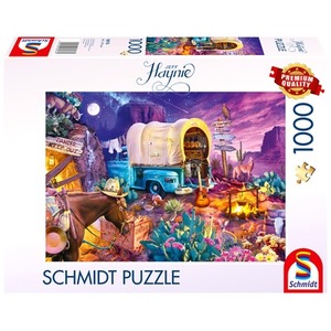 PQ Puzzle 1000 el. JEFF HAYNIE Biwak na Dzikim Zachodzie