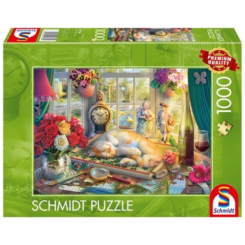 PQ Puzzle 1000 el. Kocia drzemka