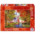 PQ Puzzle 1000 el. Kościółek w lesie