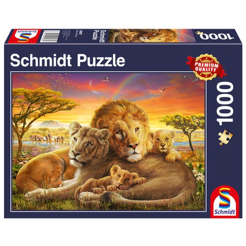 PQ Puzzle 1000 el. Lwia rodzina