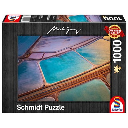 PQ Puzzle 1000 el. MARK GRAY Pastelowa mozaika