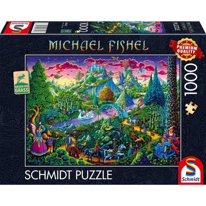 PQ Puzzle 1000 el. MICHAEL FISHEL Baśniowy świat
