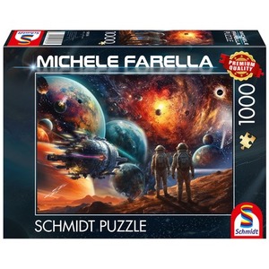 PQ Puzzle 1000 el. MICHELE FARELLA Kosmiczna podróż