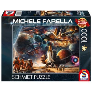 PQ Puzzle 1000 el. MICHELE FARELLA Podróż do odległych galaktyk