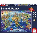 PQ Puzzle 1000 el. Odkrywanie świata