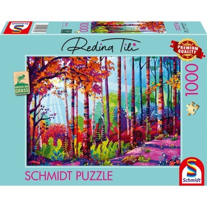 PQ Puzzle 1000 el. REDINA TILI W sercu lasu