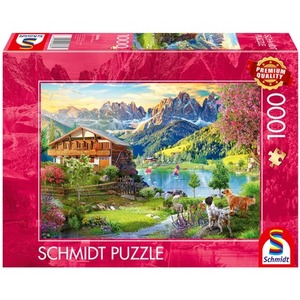PQ Puzzle 1000 el. Relaks w Dolomitach