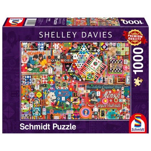 PQ Puzzle 1000 el. SHELLEY DAVIES Gry planszowe Retro