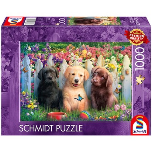 PQ Puzzle 1000 el. Słodkie szczeniaki