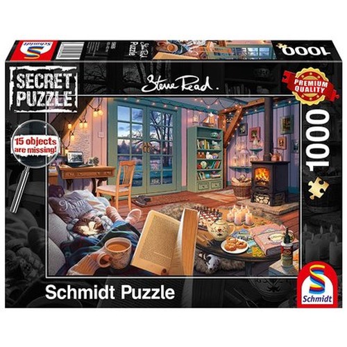 PQ Puzzle 1000 el. STEVE READ (Secret Puzzle) Przerwa urlopowa