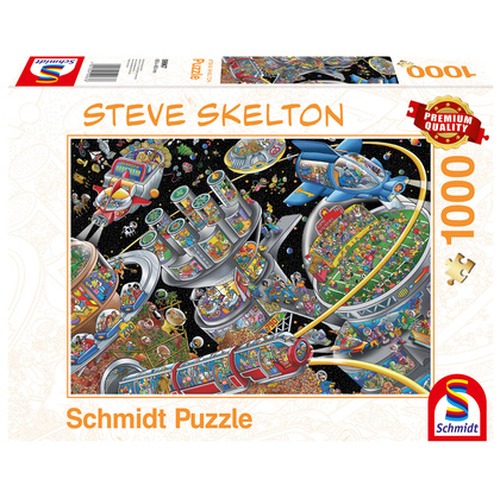 PQ Puzzle 1000 el. STEVE SKELTON Kosmiczna kolonia