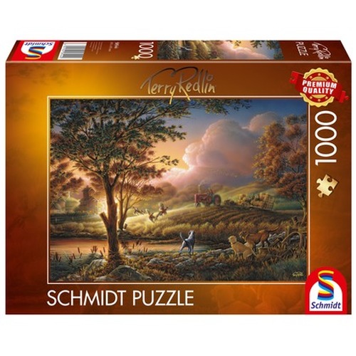 PQ Puzzle 1000 el. TERRY REDLIN Żniwa w blasku słońca