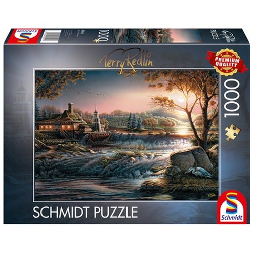 PQ Puzzle 1000 el. TERRY REDLIN Światła na peryferiach