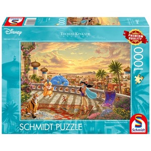 PQ Puzzle 1000 el. THOMAS KINKADE Dżasmina i Aladyn (Disney)