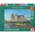 PQ Puzzle 1000 el. THOMAS KINKADE Katedra Notre Dame / Paryż / Francja