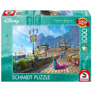 PQ Puzzle 1000 el. THOMAS KINKADE Kraina Lodu (Disney)