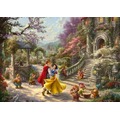 PQ Puzzle 1000 el. THOMAS KINKADE Królewna Śnieżka i siedmiu krasnoludków (Disney)