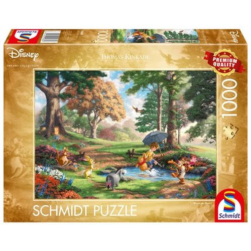 PQ Puzzle 1000 el. THOMAS KINKADE Kubuś Puchatek (Disney)