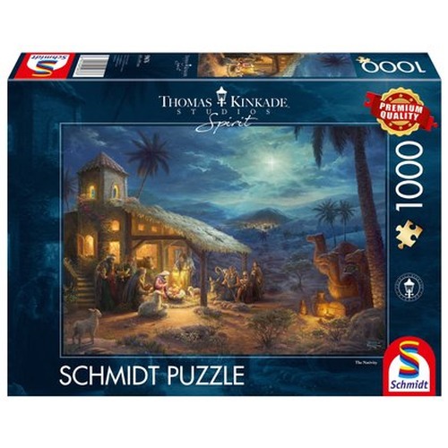 PQ Puzzle 1000 el. THOMAS KINKADE Narodziny Jezusa