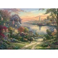 PQ Puzzle 1000 el. THOMAS KINKADE Port w Nowej Anglii / USA