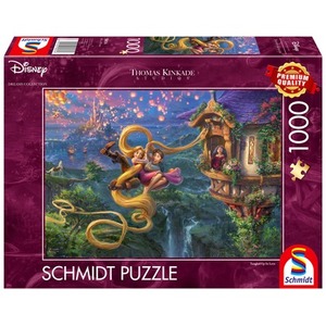 PQ Puzzle 1000 el. THOMAS KINKADE Roszpunka - Zaplątani w miłości (Disney)