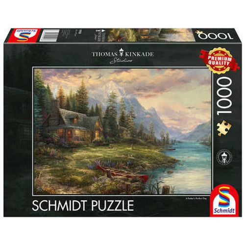 PQ Puzzle 1000 el. THOMAS KINKADE Wyjazd w męskim gronie