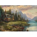 PQ Puzzle 1000 el. THOMAS KINKADE Wyjazd w męskim gronie