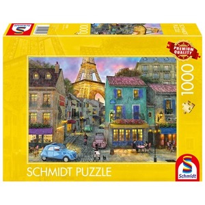 PQ Puzzle 1000 el. Ulice Paryża / Francja