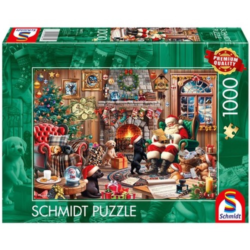 PQ Puzzle 1000 el. Święty Mikołaj czyta listy