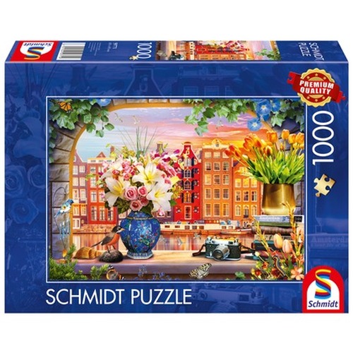 PQ Puzzle 1000 el. Zobaczyć Amsterdam