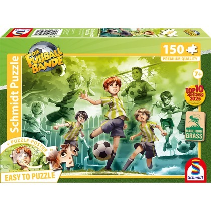 PQ Puzzle 150 el. PIŁKARZE Trening z piłką