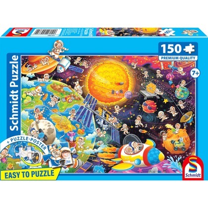 PQ Puzzle 150 el. Zabawa w kosmosie