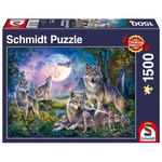 PQ Puzzle 1500 el. Rodzina wilków