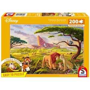 PQ Puzzle 200 el. THOMAS KINKADE Król Lew (Disney)