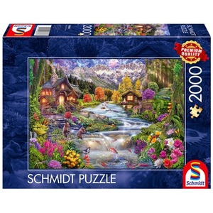 PQ Puzzle 2000 el. Rzeka w górach