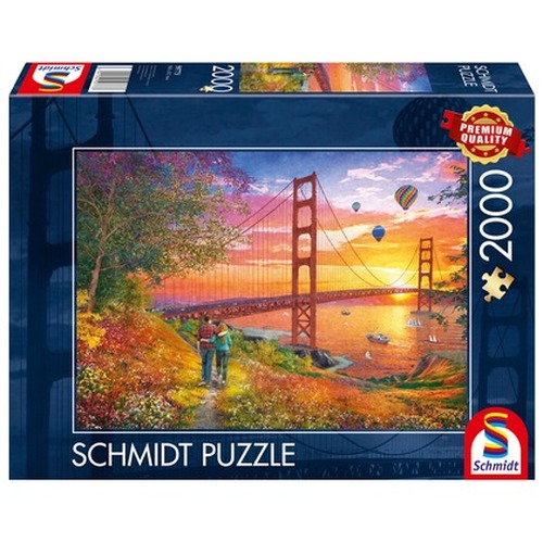 PQ Puzzle 2000 el. Spacer w pobliżu mostu Golden Gate / San Francisco