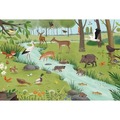 PQ Puzzle 3 x 24 el. Leśne zwierzęta