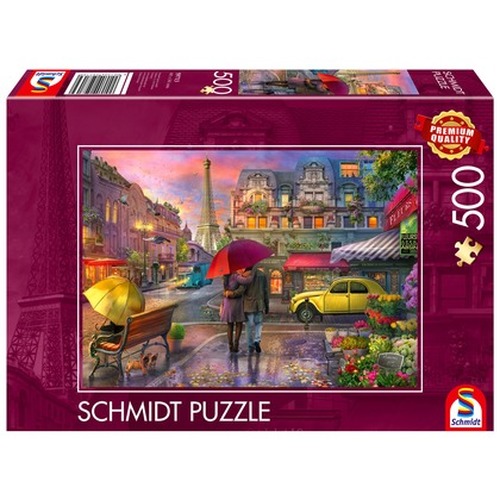 PQ Puzzle 500 el. Paryż w deszczu