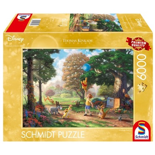 PQ Puzzle 6000 el. THOMAS KINKADE Kubuś Puchatek (Disney)