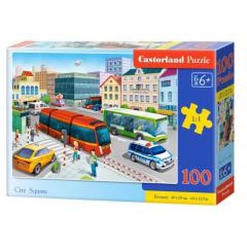 Puzzle 100 City Square CASTOR