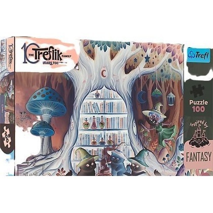 Puzzle 100 Czarodziejskie kociaki TREFL