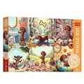 Puzzle 100 Długi dzień jamnika TREFL