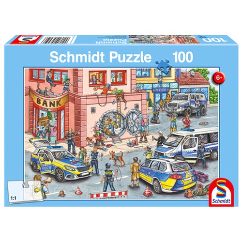 Puzzle 100 el. Policyjna akcja