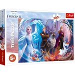 Puzzle 100 elementów Frozen 2 - Magia Krainy Lodu