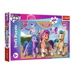 Puzzle 100 elementów Kolorowa przyjaźń Kucyki Pony Movie